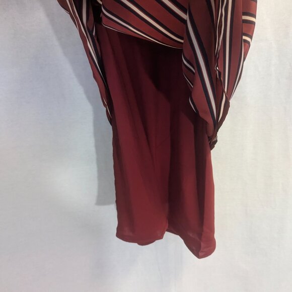 NWT Sugar Lips Cold-Shoulder Dress Size XS Striped - Picture 7 of 15